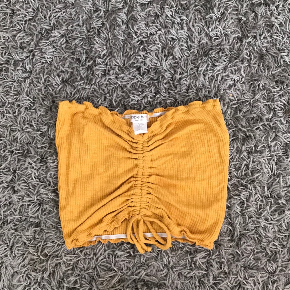 Yellow Tube Top